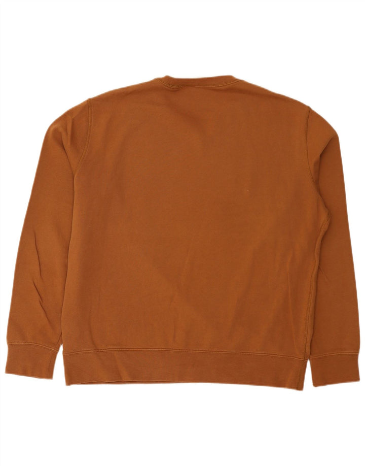 Ανδρικό φούτερ Marks & Spencer Jumper μεγάλο καφέ βαμβακερό