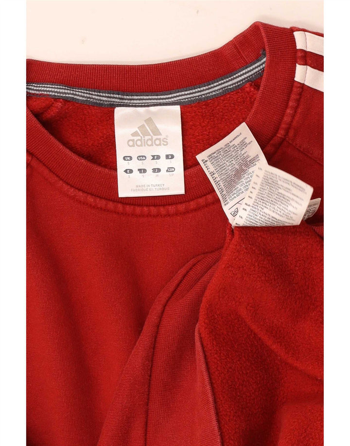 Ανδρικό φούτερ Adidas Jumper Small Red Colourblock Βαμβακερό