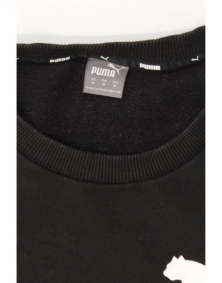Ανδρικό γραφικό φούτερ Puma Jumper Medium Μαύρο