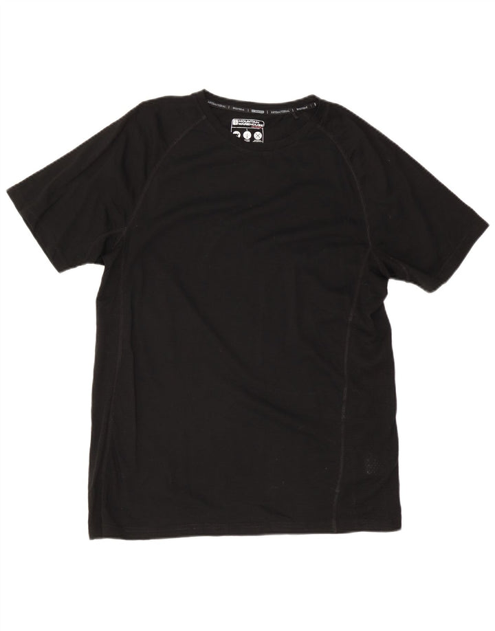 Ανδρικό T-Shirt Mountain Warehouse Top Large Black Wool