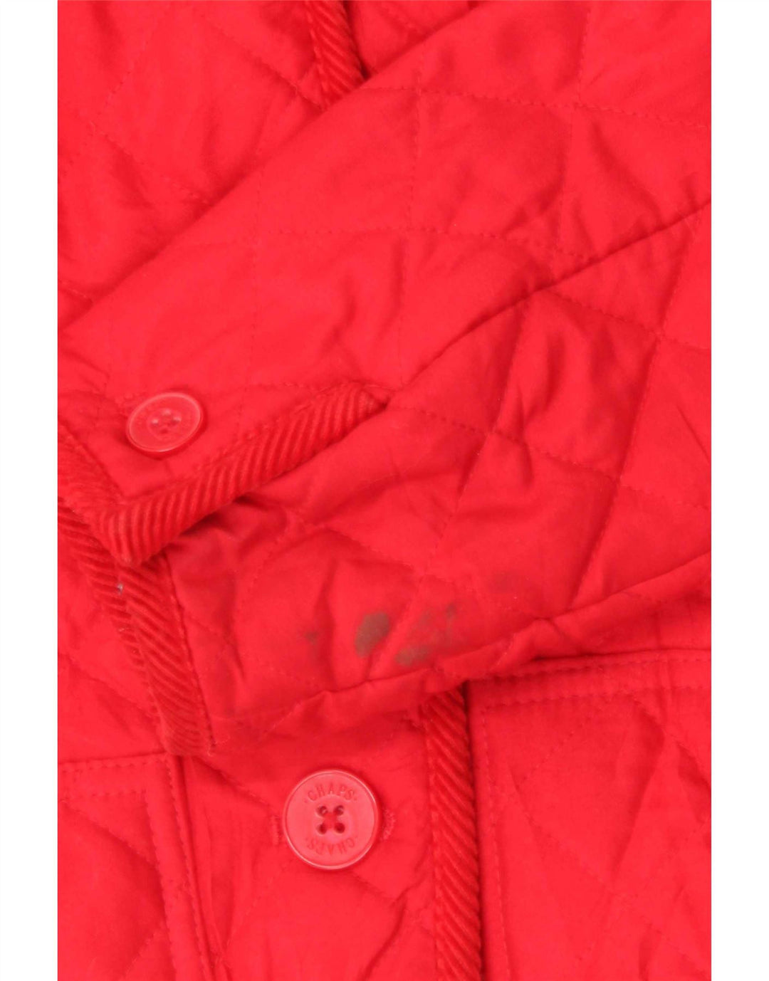 Chaps Γυναικείο καπιτονέ μπουφάν UK 10 Small Red Polyester