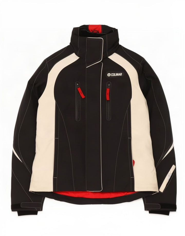 Colmar Γυναικείο Μπουφάν σκι IT 48 XL Μαύρο Colourblock Polyamide
