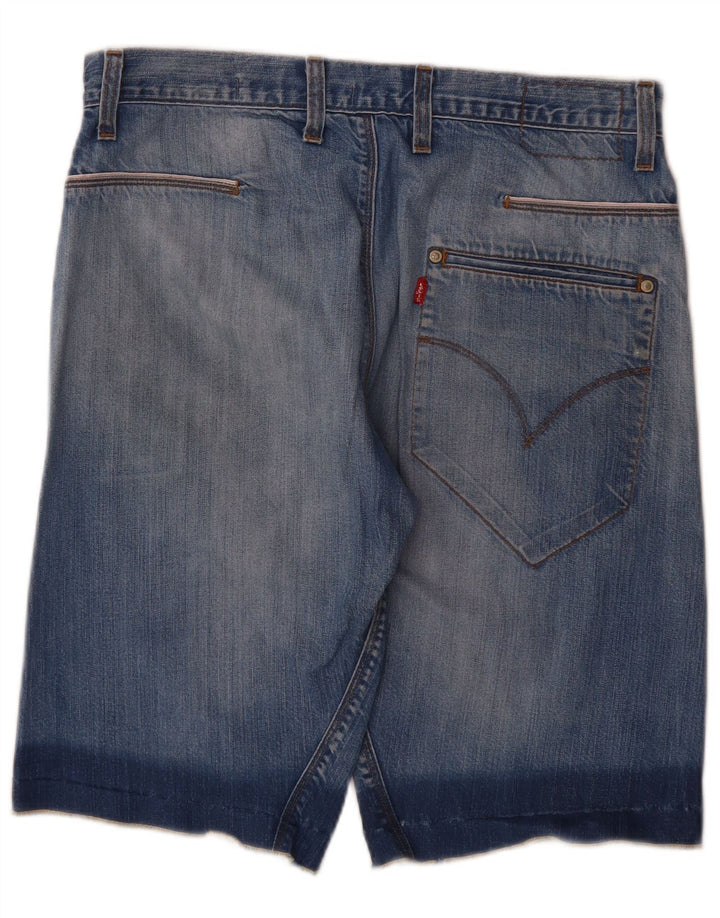Ανδρικό τζιν σορτς Levi's W34 μεγάλο μπλε βαμβακερό