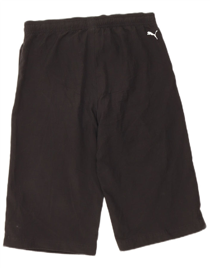 Puma Boys Graphic Sport σορτς 11-12 ετών Μαύρο Πολυεστέρα