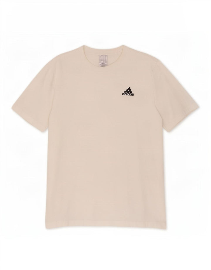 Ανδρικό T-Shirt Adidas Top μεγάλο λευκό βαμβακερό