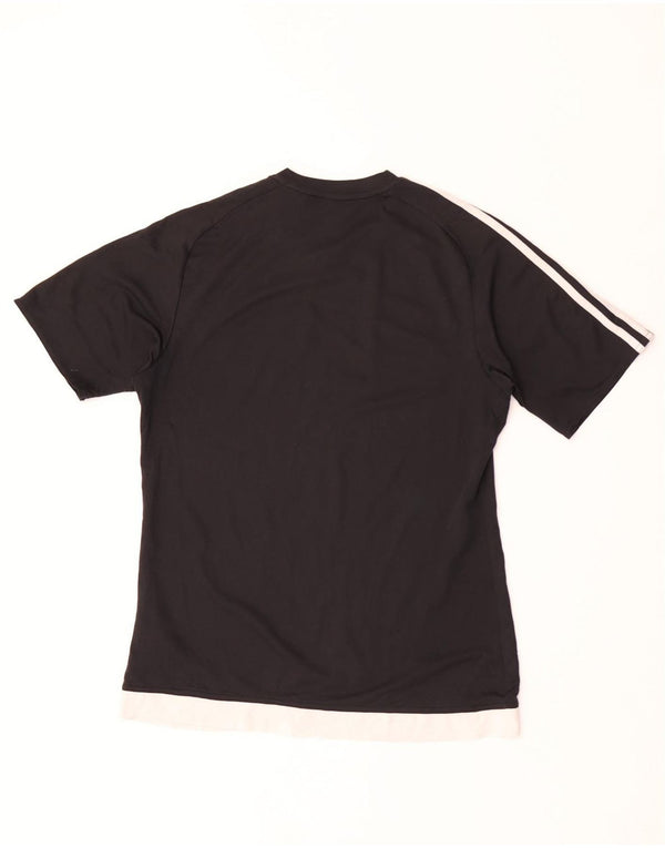 Adidas Γυναικείο T-Shirt Climalite Top UK 14 Medium Black Polyester