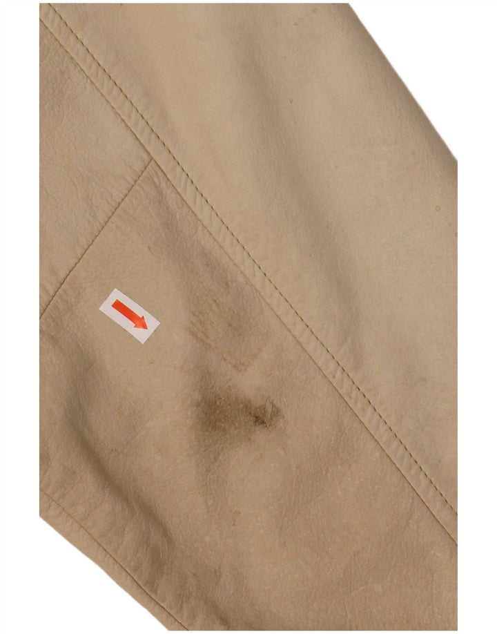 WESTBURY Ανδρικό Δερμάτινο Μπουφάν UK 38 Medium Beige Leather
