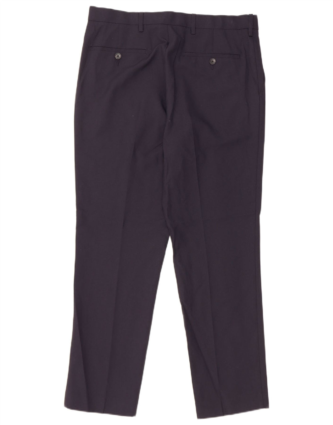 Ανδρικό παντελόνι Chino Marks & Spencer W32 L29 Navy Blue Polyester