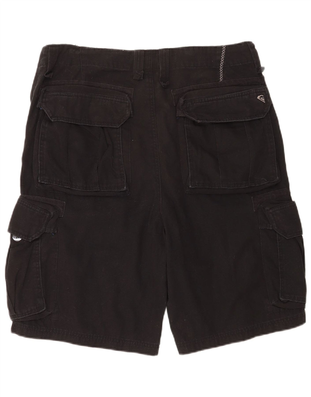 Ανδρικό σορτς Cargo Quiksilver W34 μεγάλο μαύρο βαμβακερό