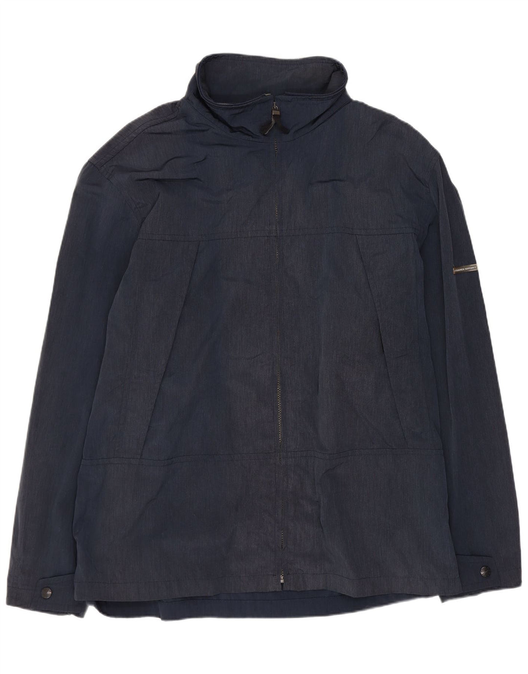 Ανδρικό μπουφάν Trussardi Rain IT 52 XL Navy Blue Polyamide