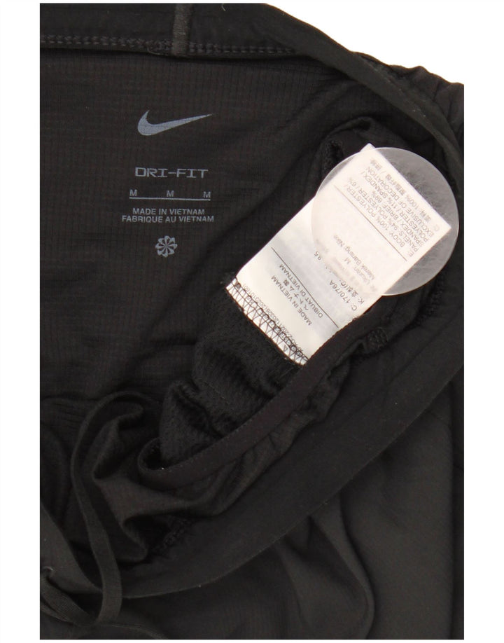Γυναικείο αθλητικό σορτς Nike με γραφικό Dri Fit UK 14 μεσαίο μαύρο πολυεστέρα