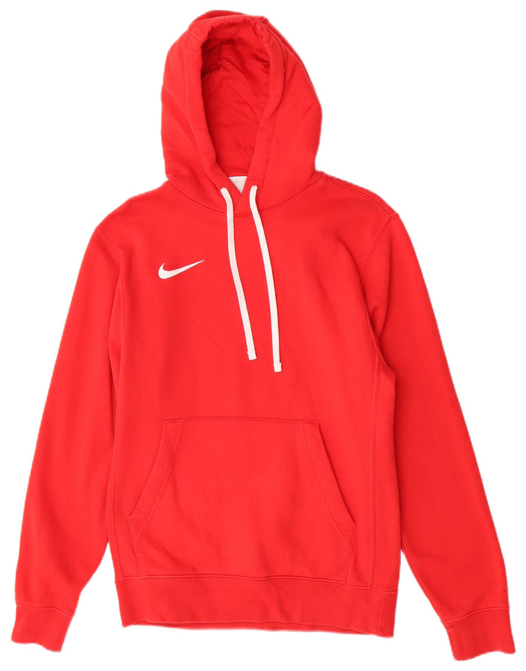 Ανδρικό μπλουζάκι με κουκούλα Nike, μικρό κόκκινο βαμβακερό