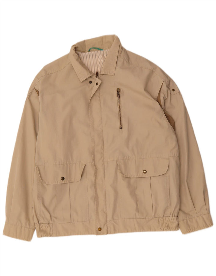 CANDA Ανδρικό Μπουφάν Utility UK 42 XL Beige Polyester