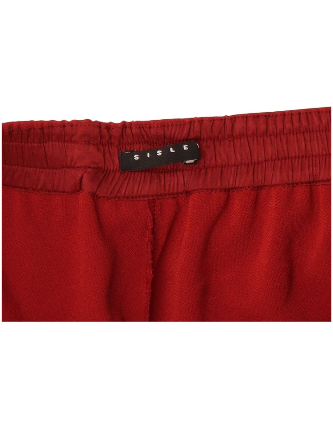 Sisley Γυναικεία φόρμα παντελόνι UK 14 Medium Red
