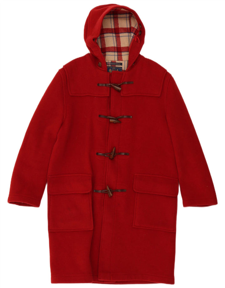 Gloverall γυναικείο παλτό Duffle με κουκούλα UK 18 XL Κόκκινο
