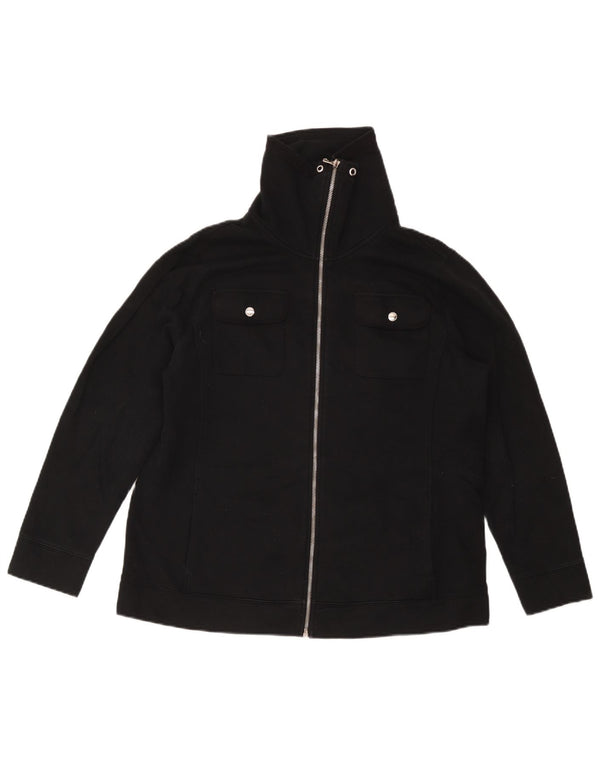 Γυναικεία αθλητική φόρμα Ralph Lauren Top Jacket UK 18 XL Μαύρο βαμβακερό