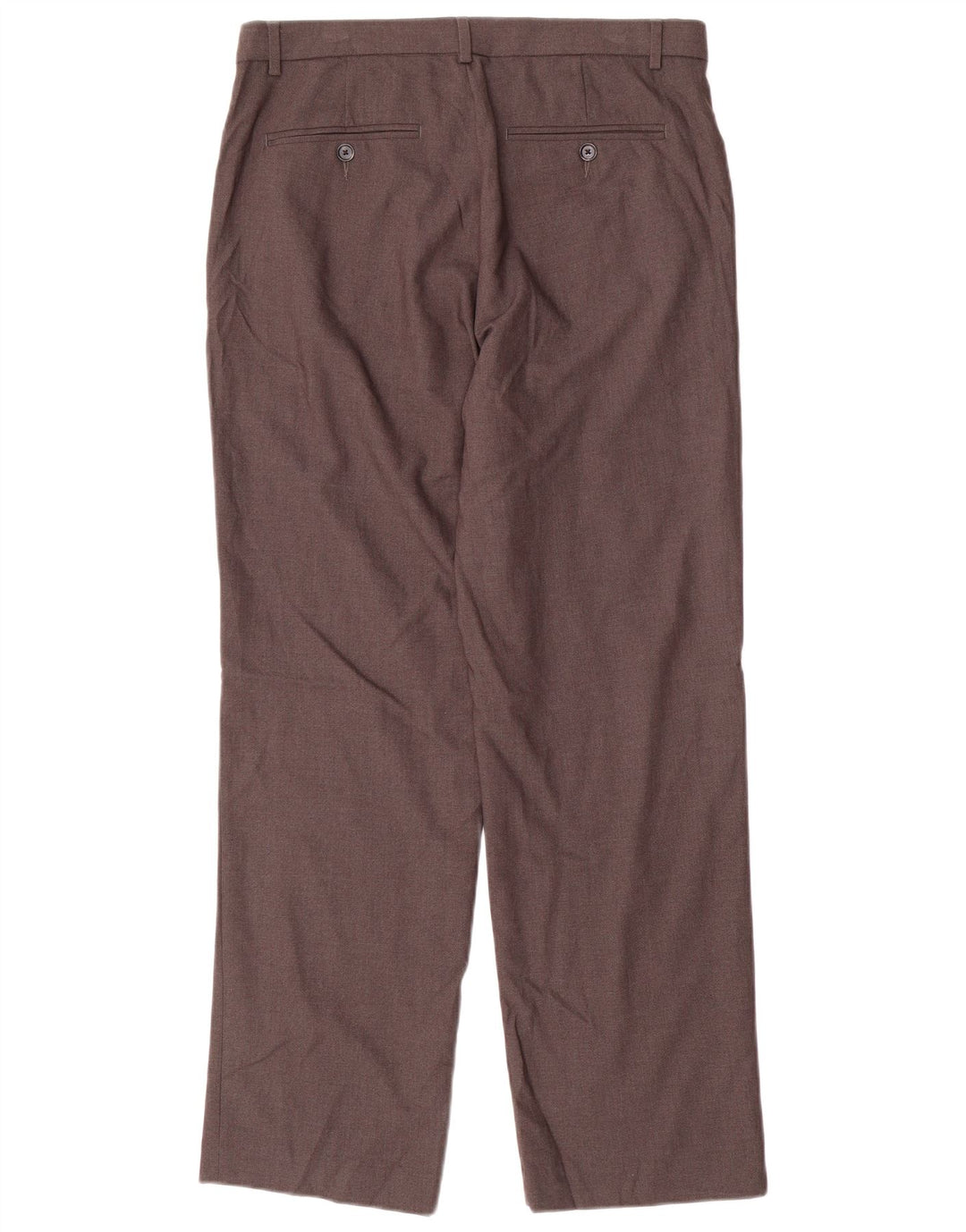 CALVIN KLEIN Ανδρικό ίσιο παντελόνι W32 L30 Γκρι Πολυεστέρας