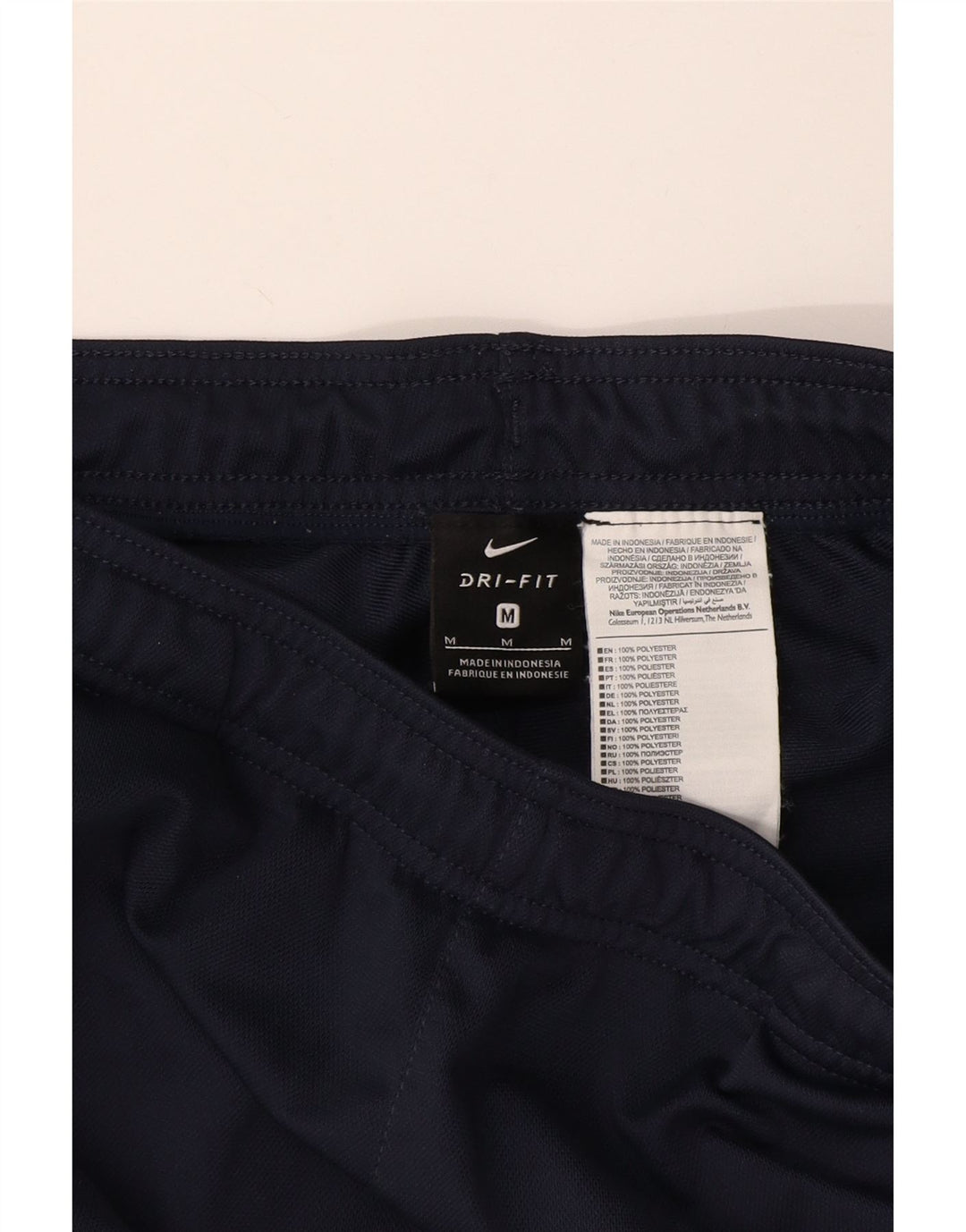 Ανδρικές φόρμες Nike Dri Fit Παντελόνια μεσαίου μπλε ναυτικού πολυεστέρα