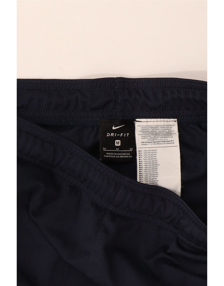 Ανδρικές φόρμες Nike Dri Fit Παντελόνια μεσαίου μπλε ναυτικού πολυεστέρα