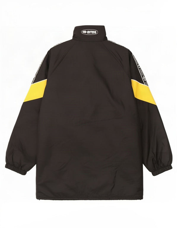 Errea Ανδρικό γραφικό υπερμεγέθη παλτό UK 40 Large Black Colourblock