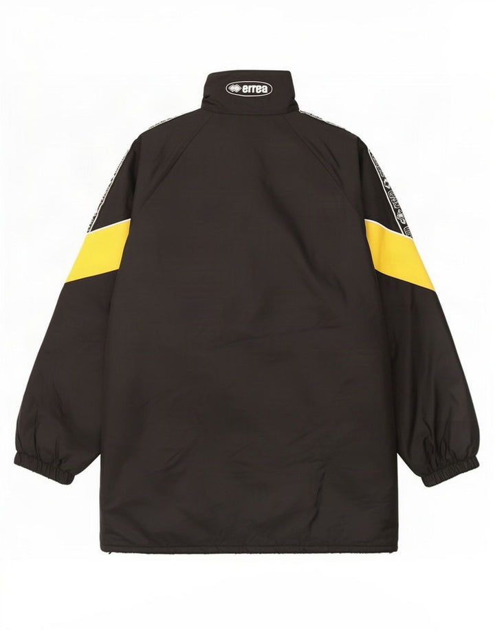 Errea Ανδρικό γραφικό υπερμεγέθη παλτό UK 40 Large Black Colourblock