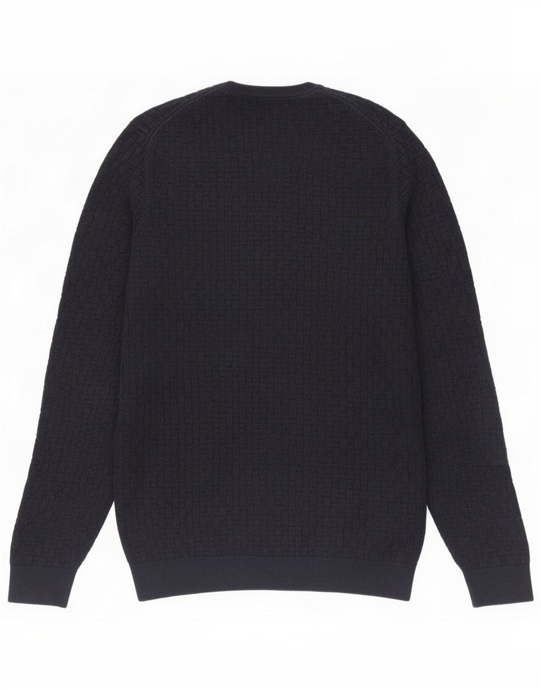 Ανδρικό πουλόβερ Massimo Dutti Crew Neck Jumper Medium Navy Blue Cotton