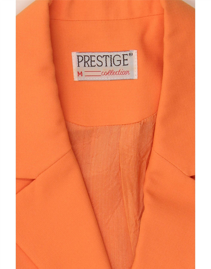 Prestige Γυναικείο σακάκι με 5 κουμπιά Blazer UK 12 Medium Orange