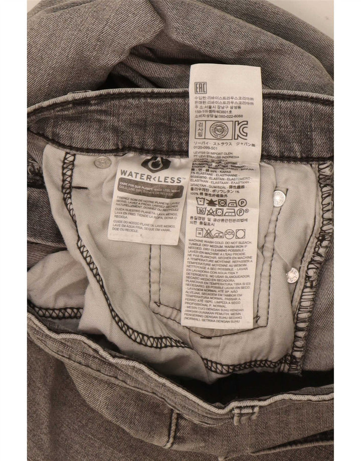 Levi's Mens 511 Slim Jeans W33 L32 Γκρι βαμβακερό