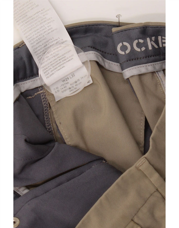 Dockers Mens Slim Chino Παντελόνι W29 L32 Beige Polyester