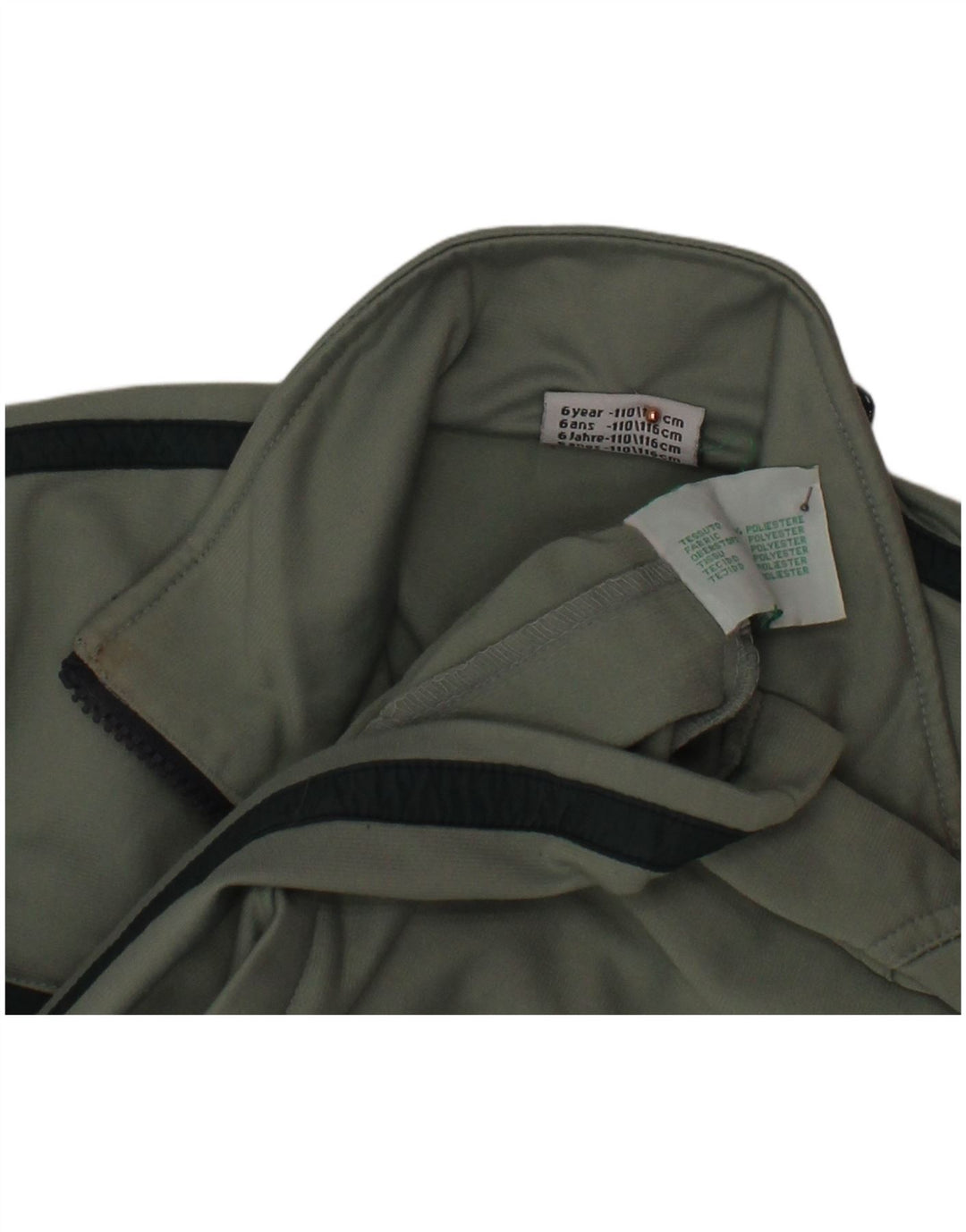 DIADORA Αθλητική φόρμα για αγόρια Top Jacket 5-6 Years Green Colourblock Polyester