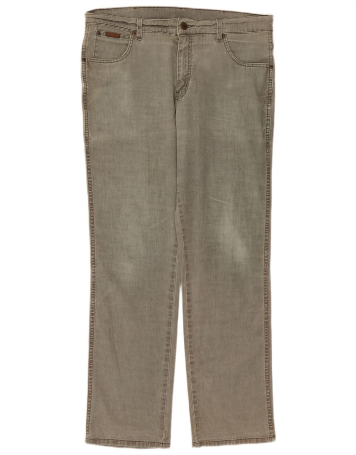 Ανδρικό τζιν ίσιο Wrangler Texas Stretch W36 L32 Γκρι βαμβακερό