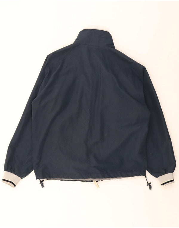 Ανδρικό μπουφάν North Sails Bomber UK 38 Medium Navy Blue Colourblock Βαμβακερό