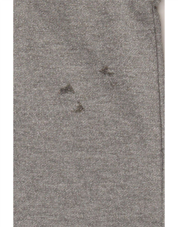 Γυναικείο γραφικό υπερμεγέθη κουκούλα DKNY UK 14 Medium Grey Polyester