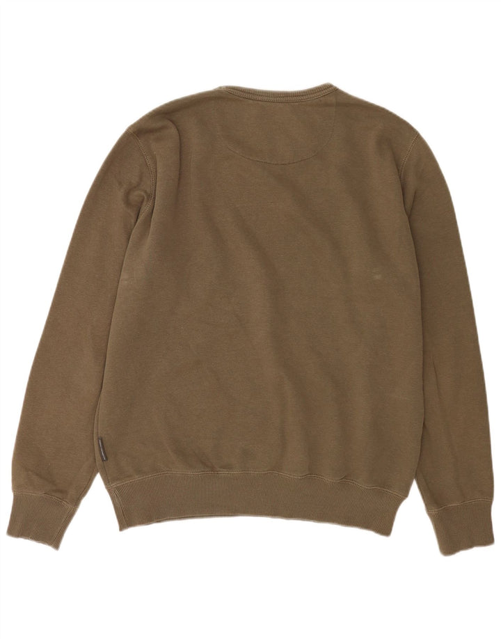 ΓΑΛΛΙΚΗ ΣΥΝΔΕΣΗ Ανδρική φούτερ Jumper XL Χακί Βαμβακερό