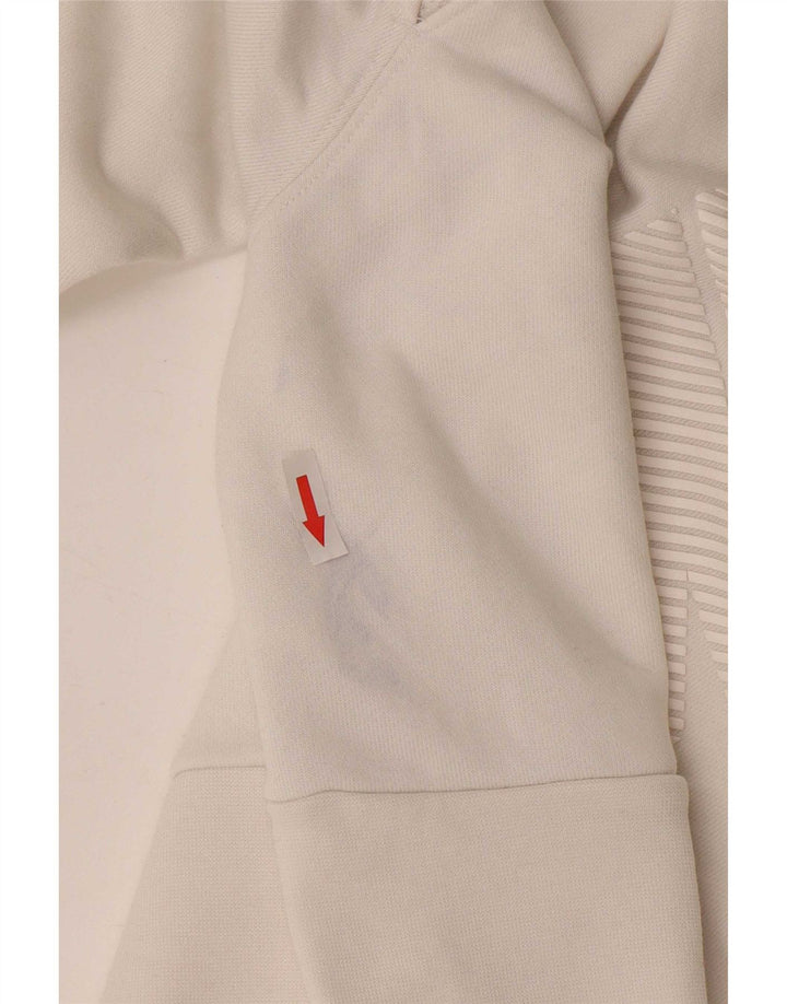Γυναικεία φούτερ Nike Crop Jumper UK 14 Medium White Polyester