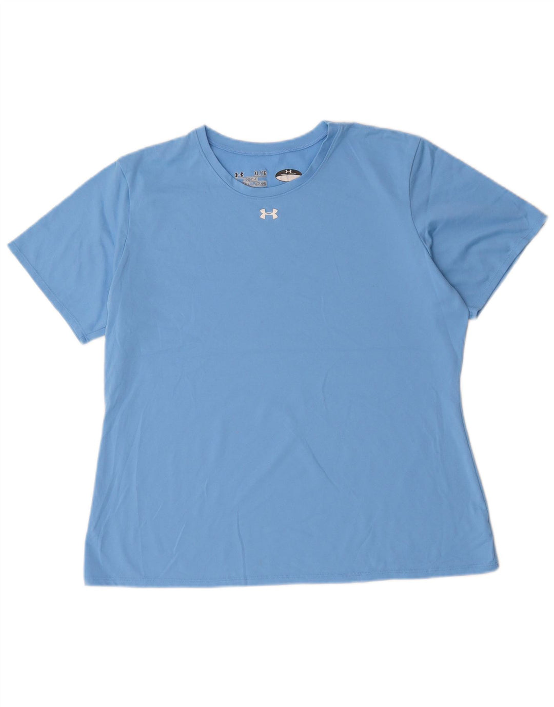 Γυναικείο μπλουζάκι UNDER Armour Top UK 18 XL Blue Polyester