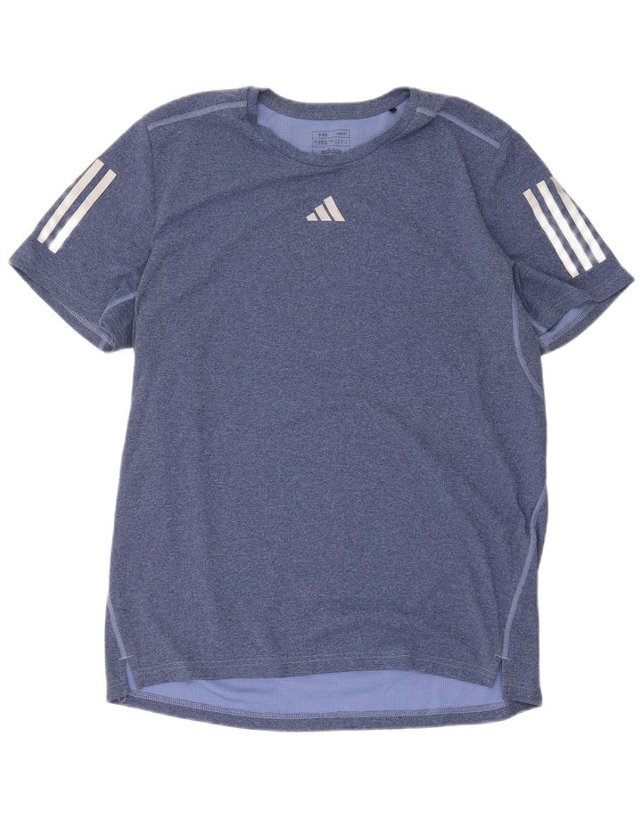 Adidas Ανδρικό T-Shirt Aeroready Regular Fit Top Large Blue