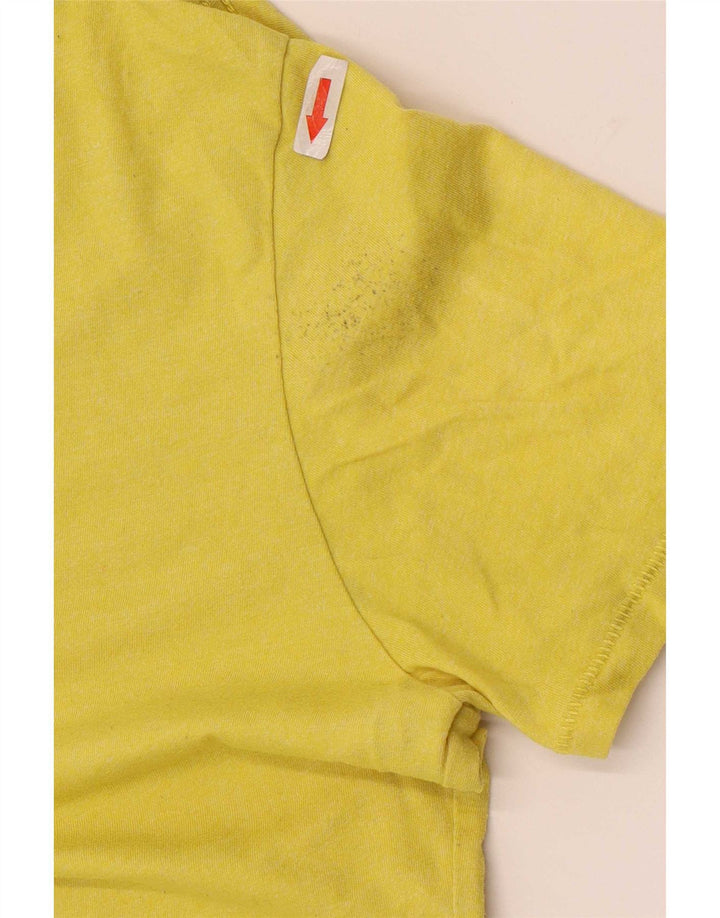 Ανδρικό T-Shirt Tommy Hilfiger Top Μεσαίο κίτρινο βαμβακερό