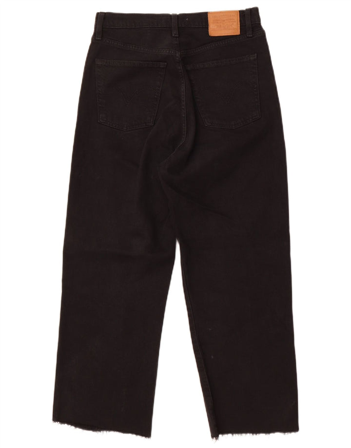 Γυναικείο τζιν Levi's Ribcage Cropped W28 L24 Μαύρο