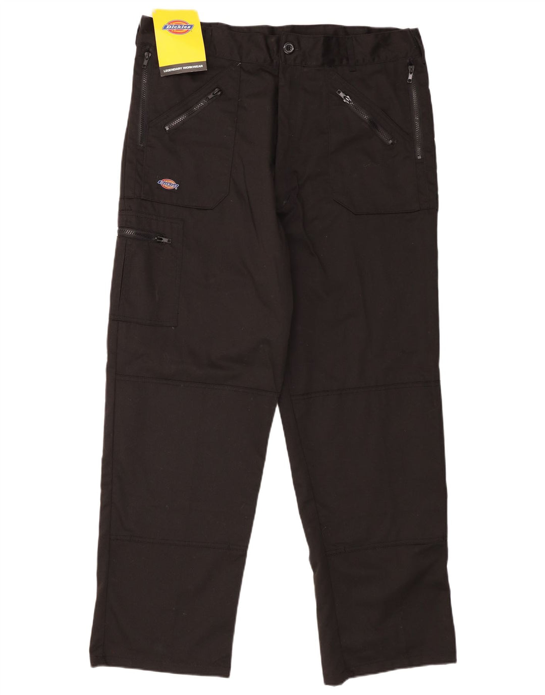 Ανδρικό ίσιο παντελόνι Cargo Dickies W40 L30 Μαύρο πολυεστέρα