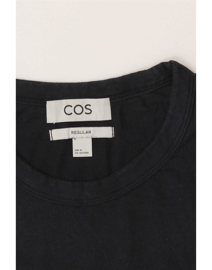 Ανδρικό T-Shirt Cos κανονικό, μεσαίο μπλε ναυτικό