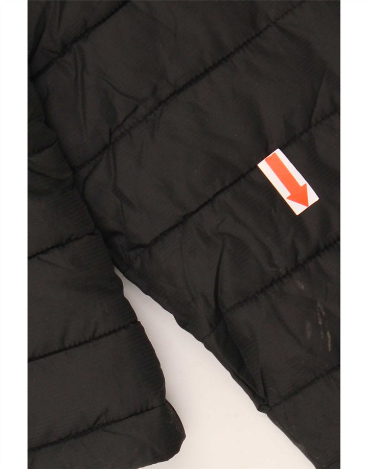 Superdry Γυναικείο Crop Padded Jacket UK 8 Small Black Polyester