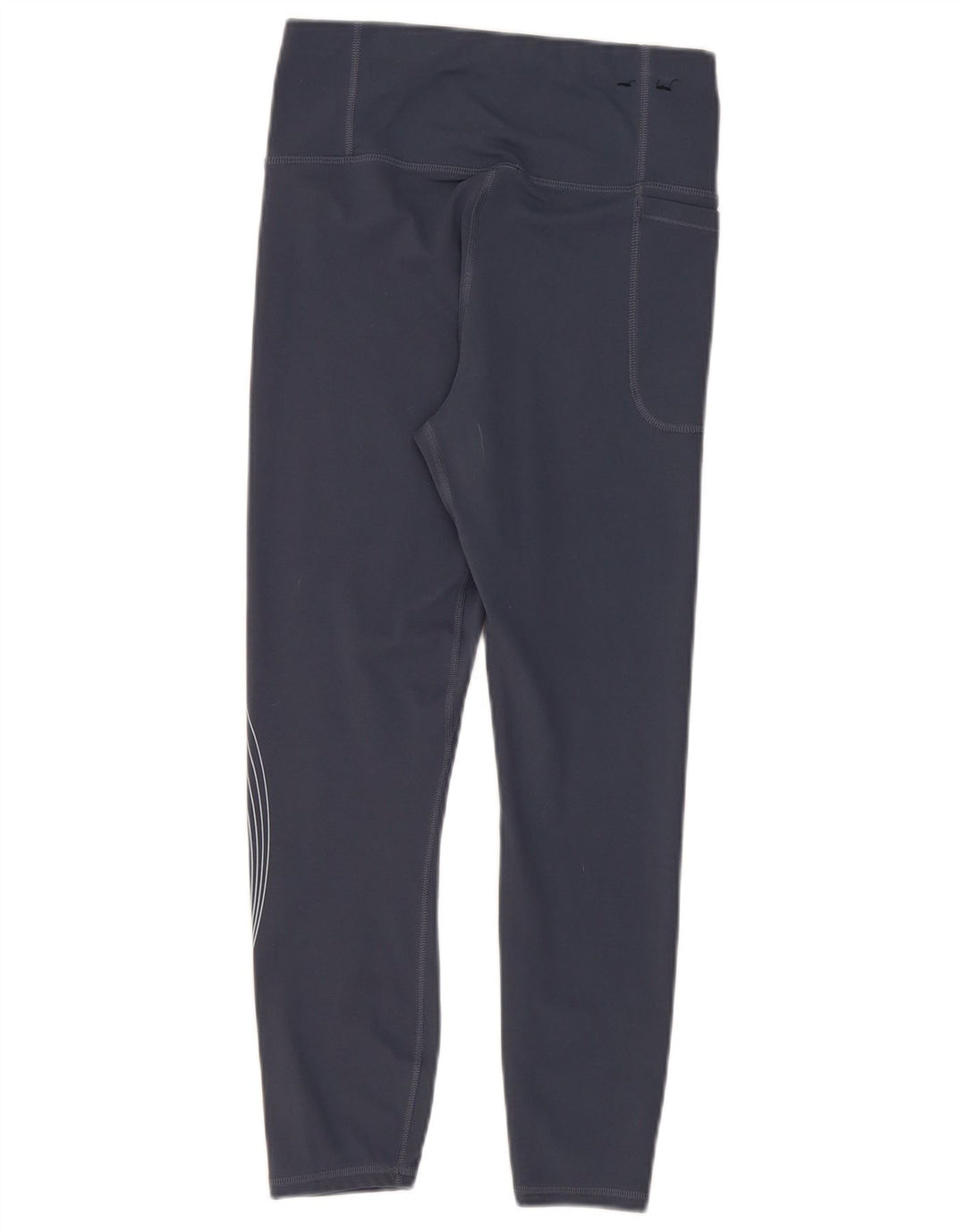 Under Armour Γυναικεία γραφικά Crop κολάν UK 12 Medium Blue Polyester