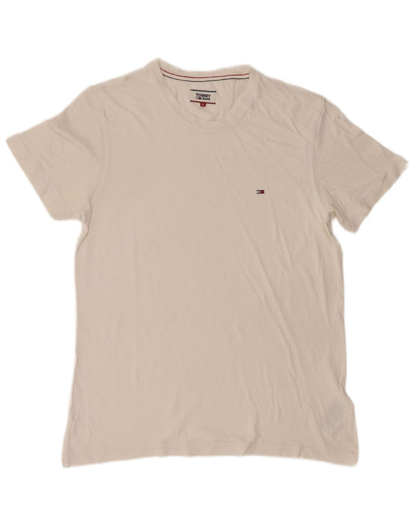 Ανδρικό T-Shirt Tommy Hilfiger Top Μεσαίο λευκό βαμβακερό