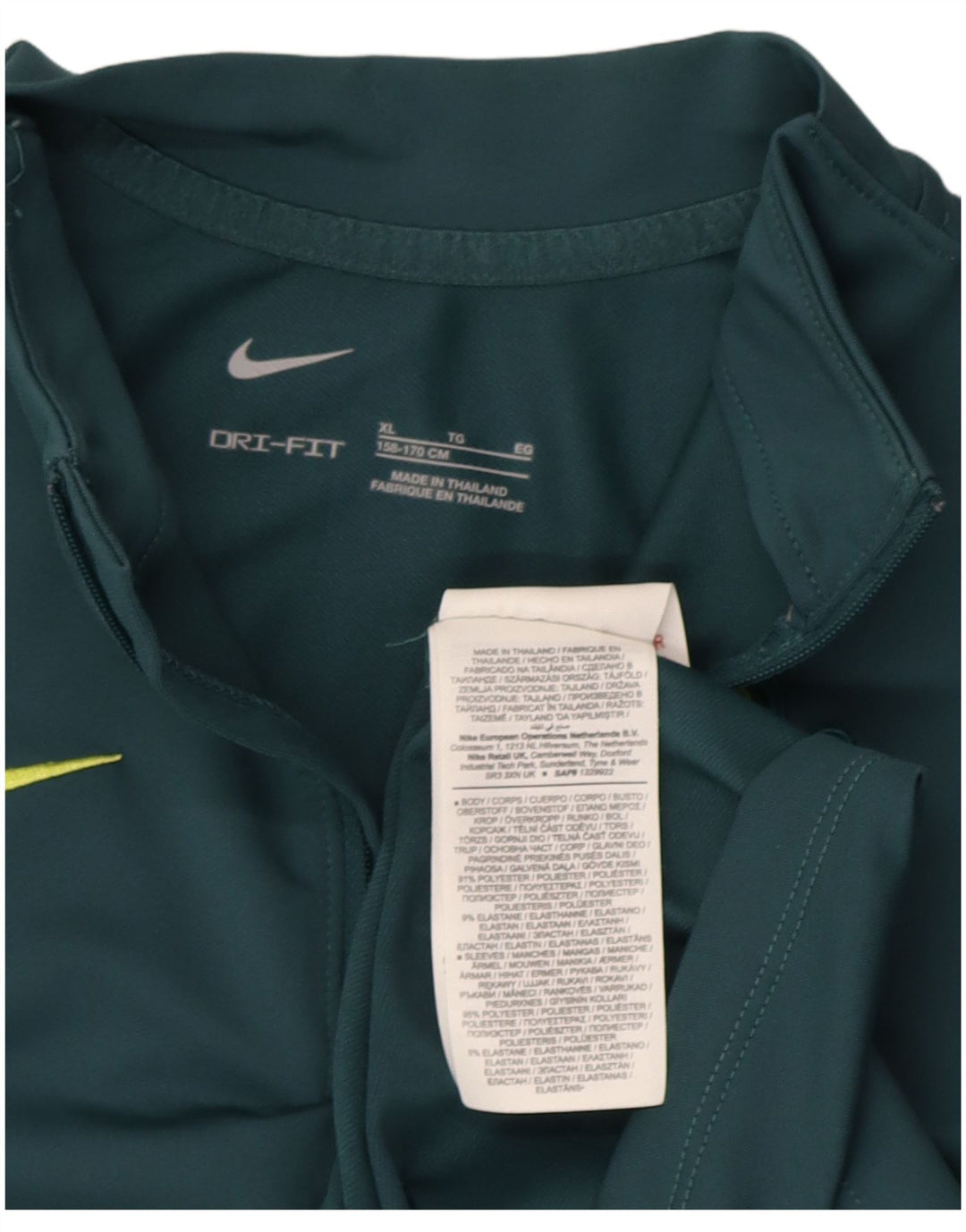 Nike Boys Tottenham Hotspur Πουλόβερ αθλητική φόρμα 13-14 ετών XL Πράσινη