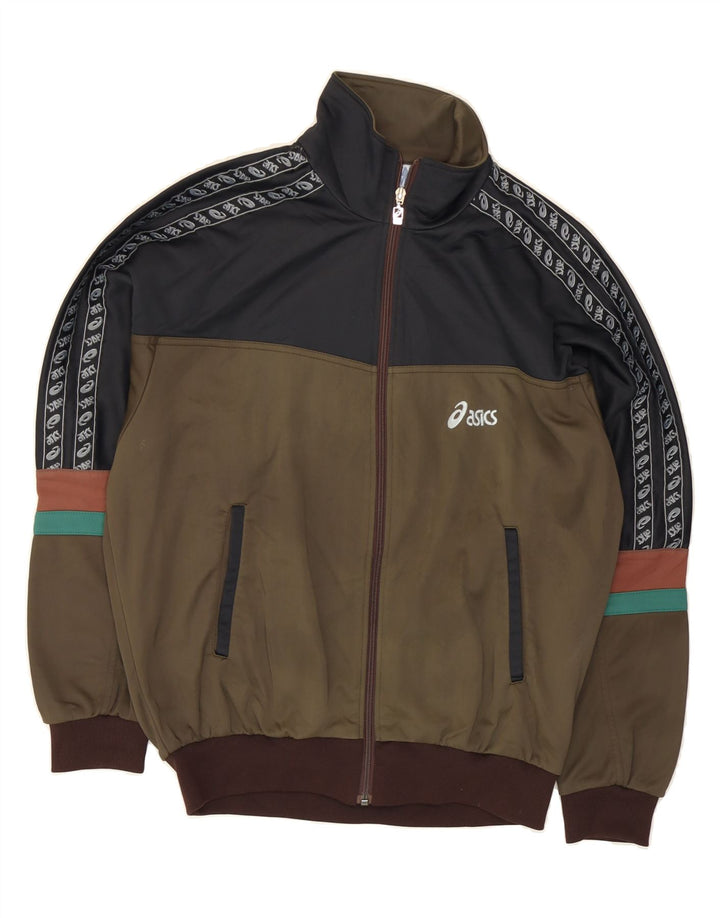 ASICS Ανδρική φόρμα Vintage Top Jacket IT 48 Medium Green Colourblock