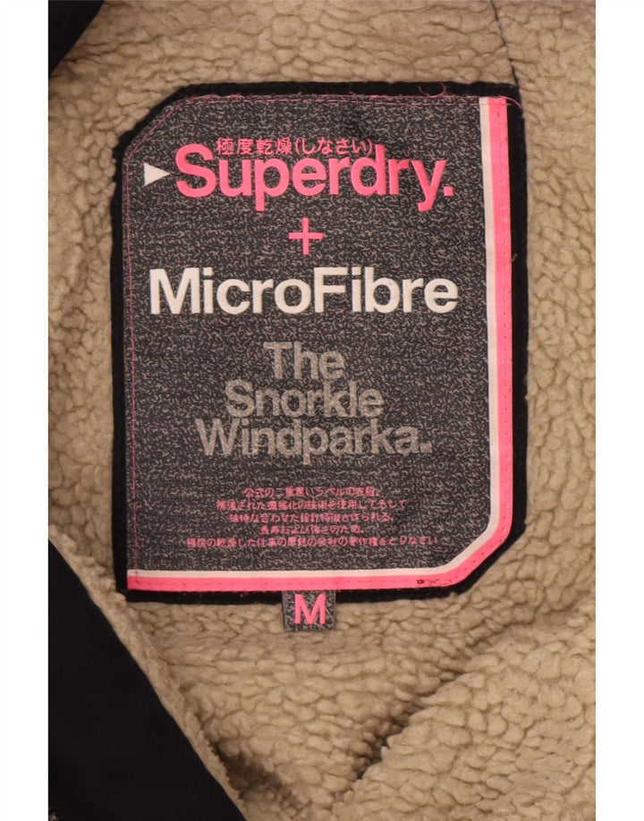 Superdry γυναικείο τζάκετ Windparka με κουκούλα UK 14 Medium Navy Blue