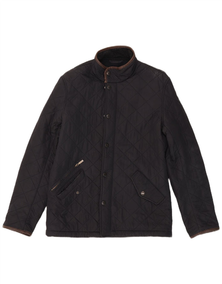 Ανδρικό καπιτονέ μπουφάν Barbour UK 36 Small Navy Blue