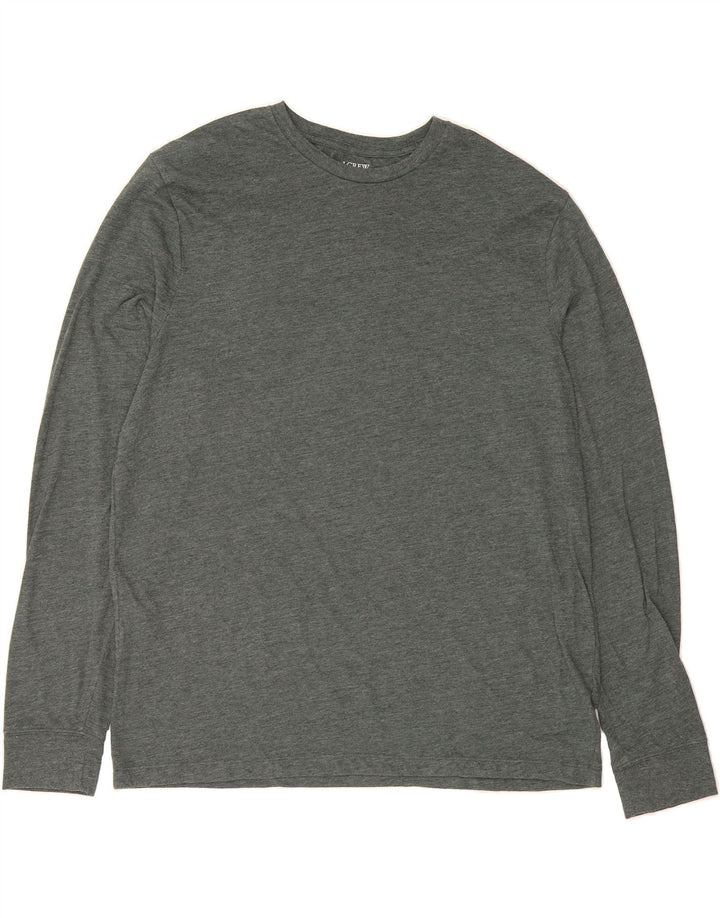 J. CREW Mens Top Long Sleeve XL Grey Cotton Vintage J. Crew and Second-Hand J. Crew from Messina Hembry 