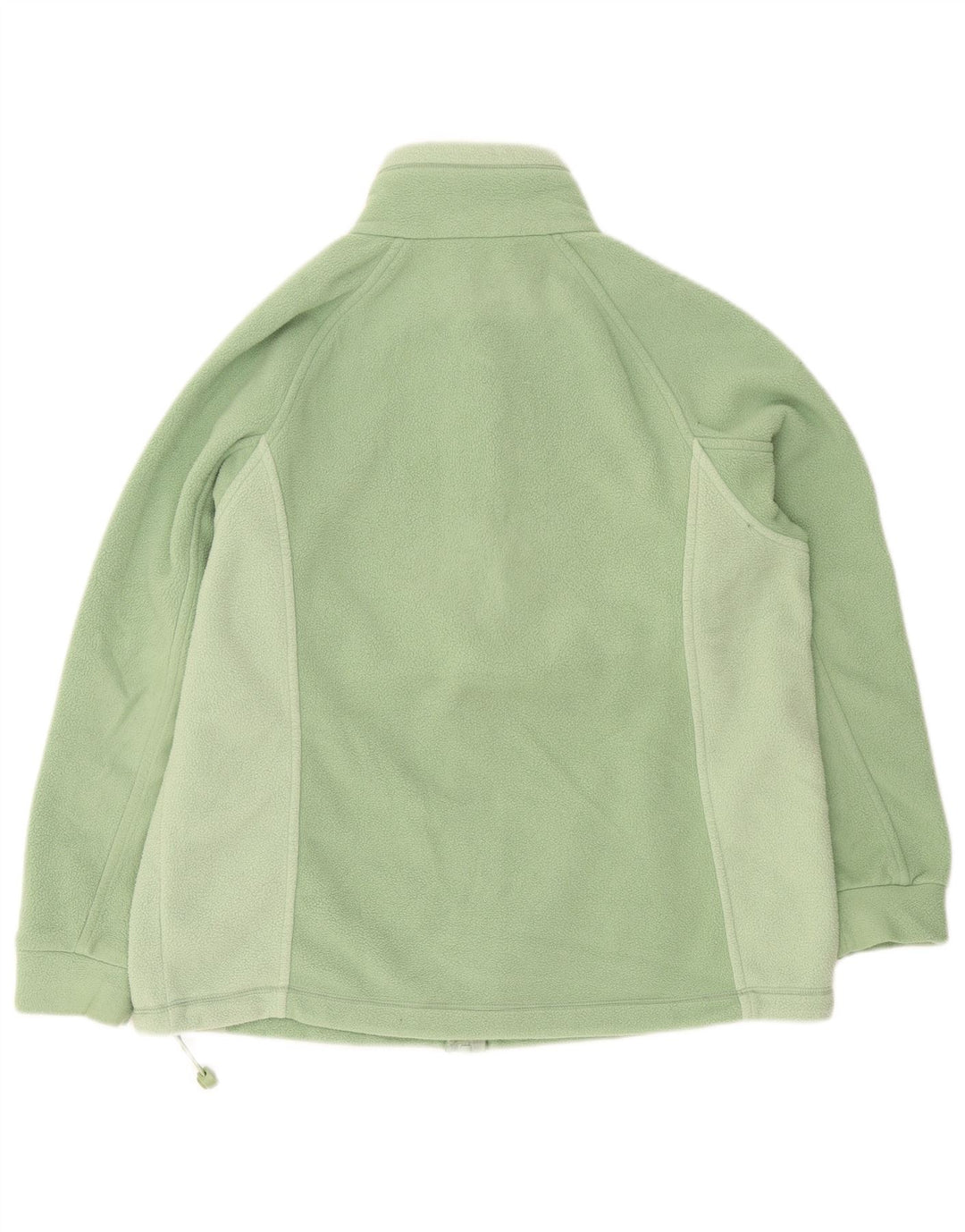 Marks & Spencer Γυναικείο Fleece Jacket UK 14 Large Green Colourblock